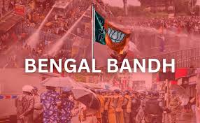 BJP's Bengal Bandh begins